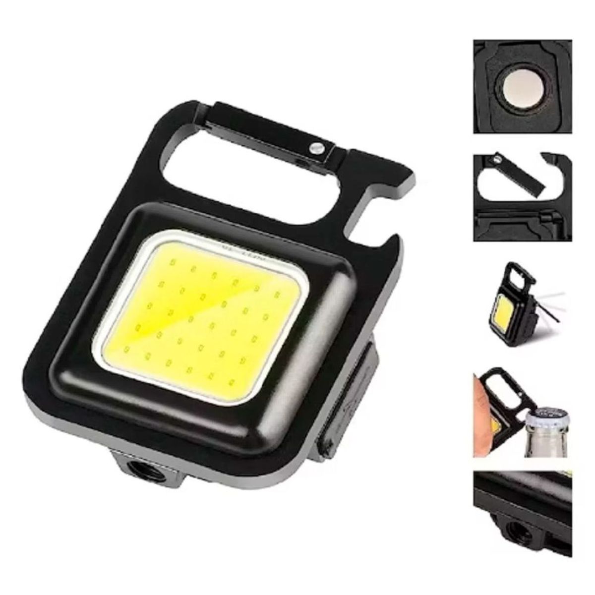 GENERICO - Linterna Led De Emergencias Multifuncional de Bolsillo Para llavero