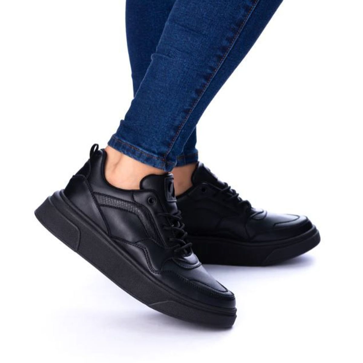 NEBULA - Zapatilla Davao - Nébula - Negro