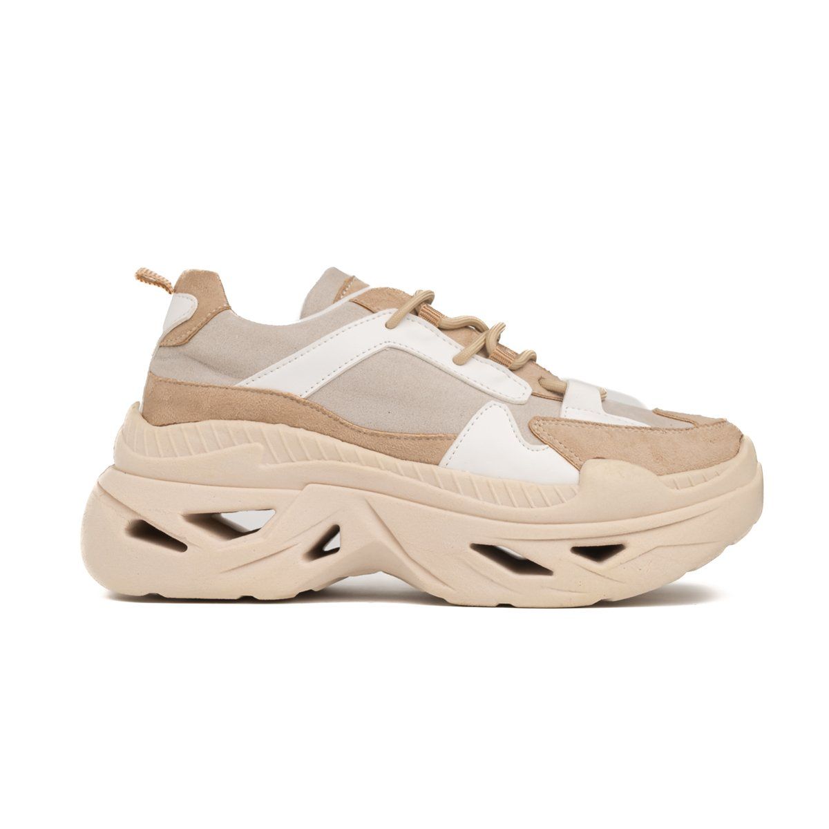 NEBULA - Zapatilla Gia - Nébula - Beige