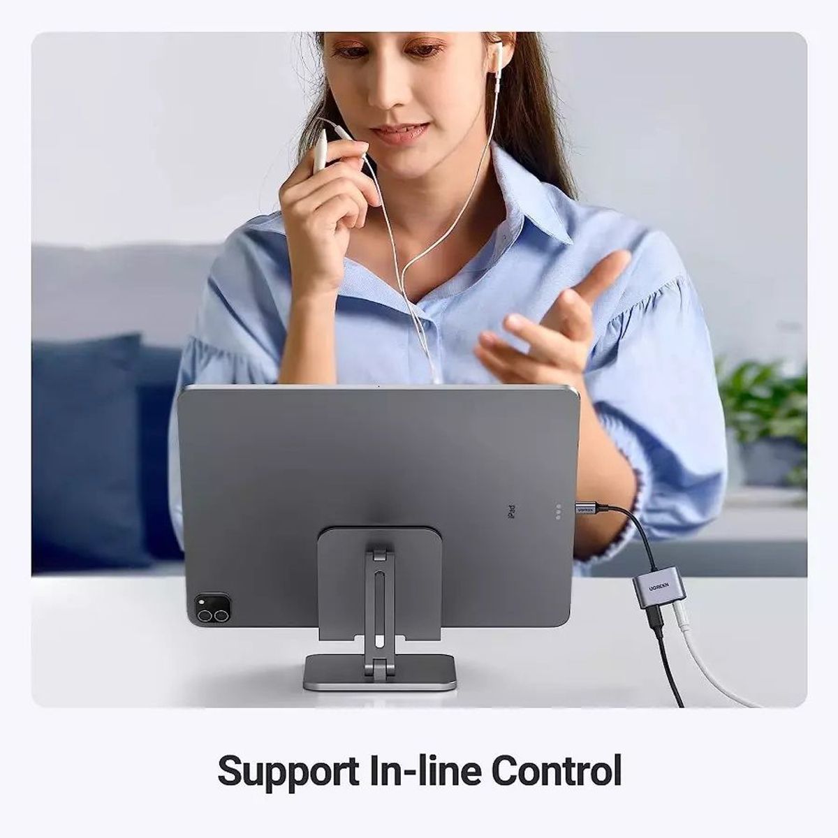 UGREEN - Adaptador de cargador y auriculares USB C a 35mm Ugreen