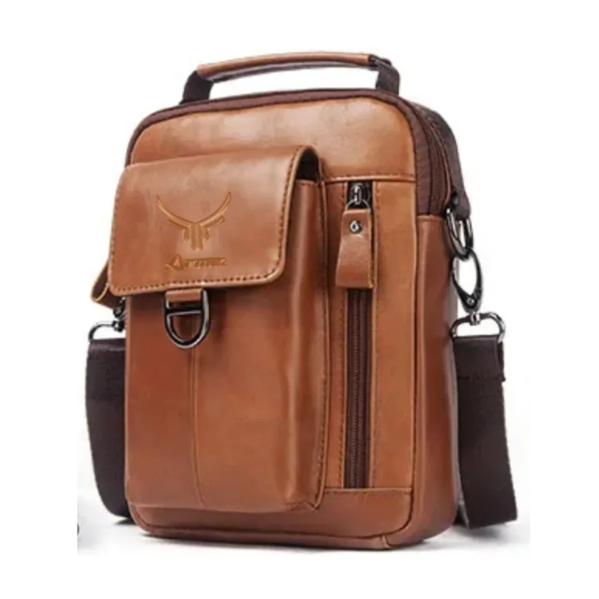 ARMUZ - Morral de Cuero Vacuno MH561 Mujer