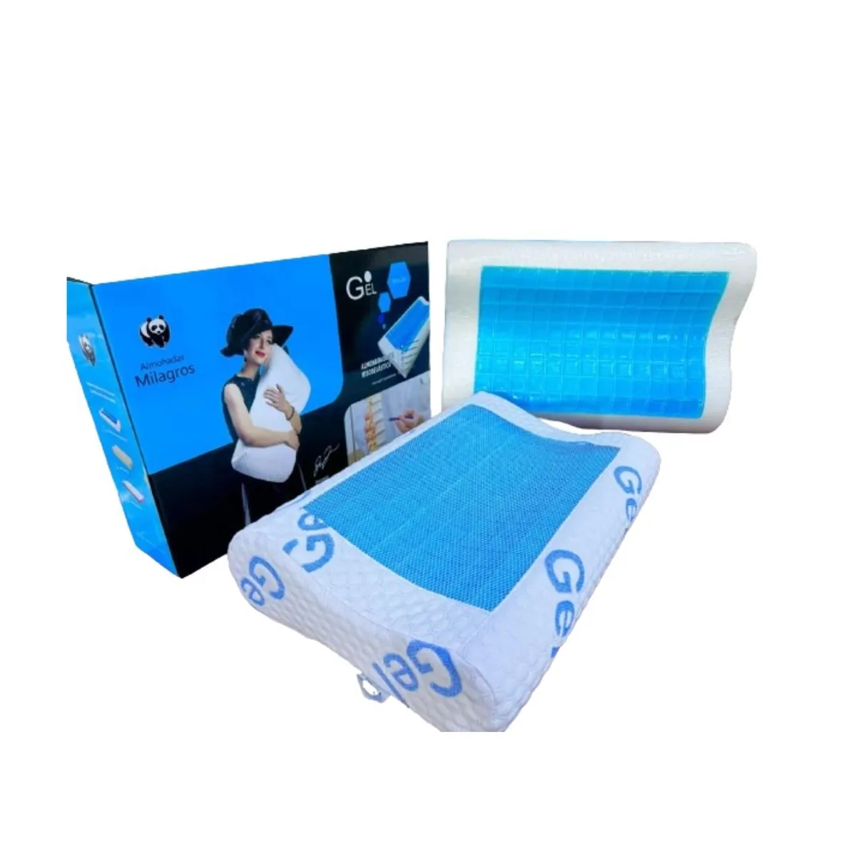 CUTE - ALMOHADA VISCOELÁSTICA CON GEL.