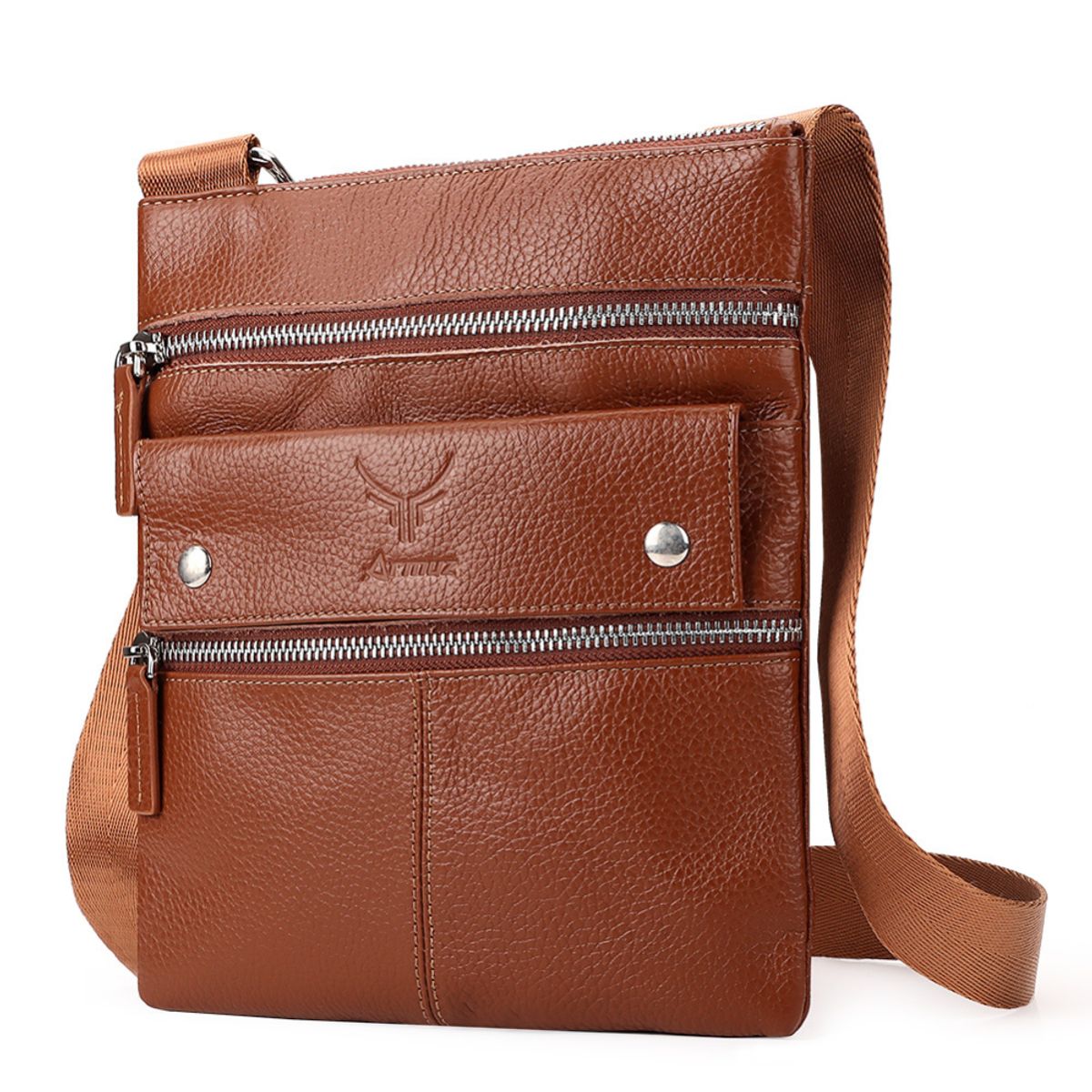 ARMUZ - Morral de Cuero Vacuno MH547 Mujer