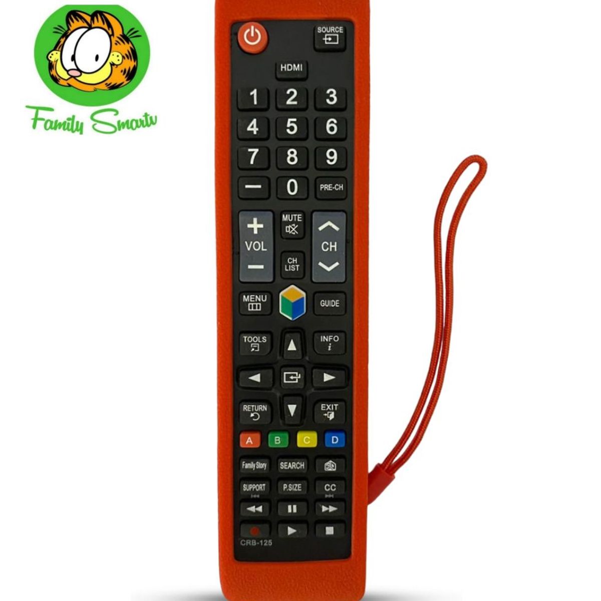 SIKAI - Funda de Silicona Para Control Remoto Samsung Grande Smart  Rojo