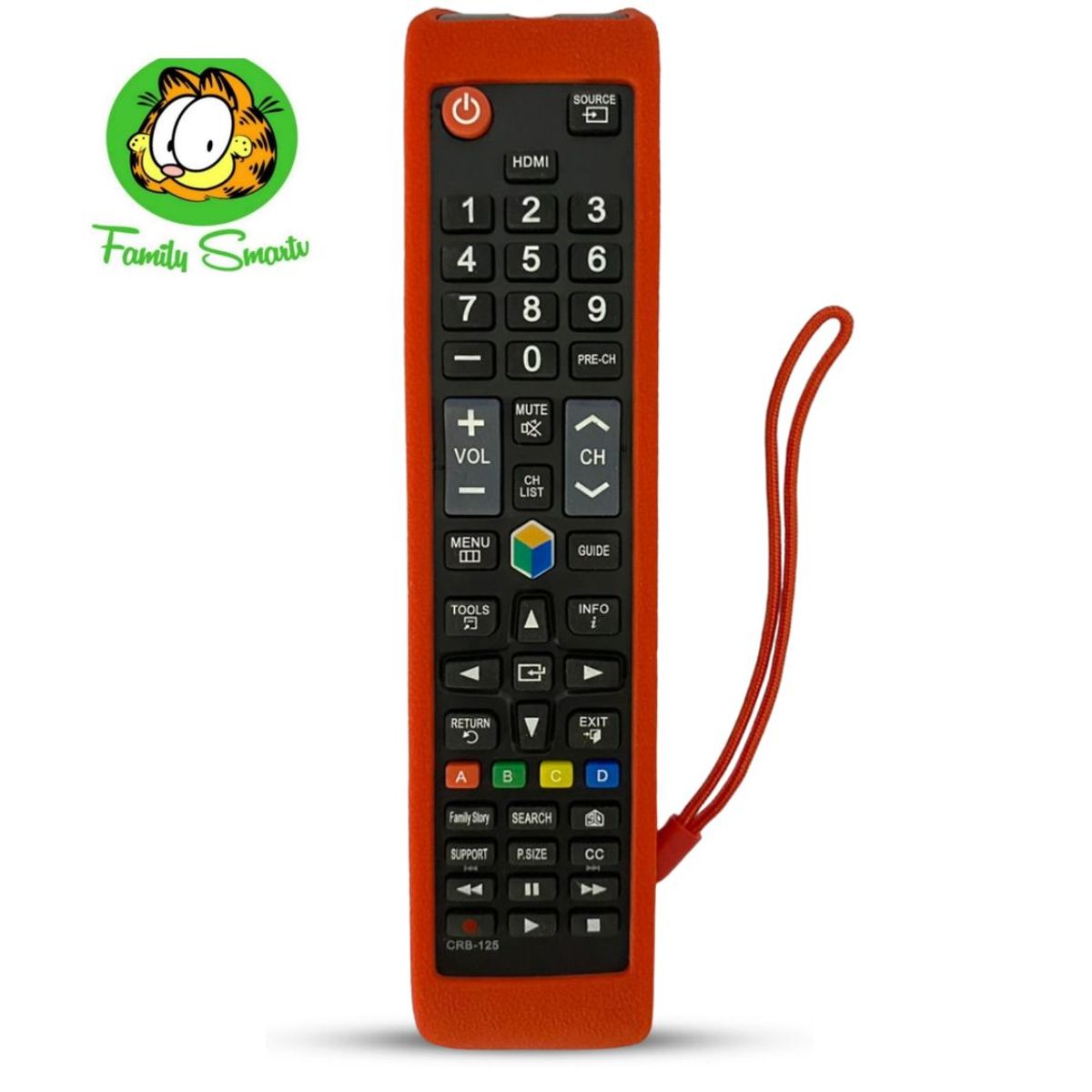 SIKAI - Funda de Silicona Para Control Remoto Samsung Grande Smart  Rojo