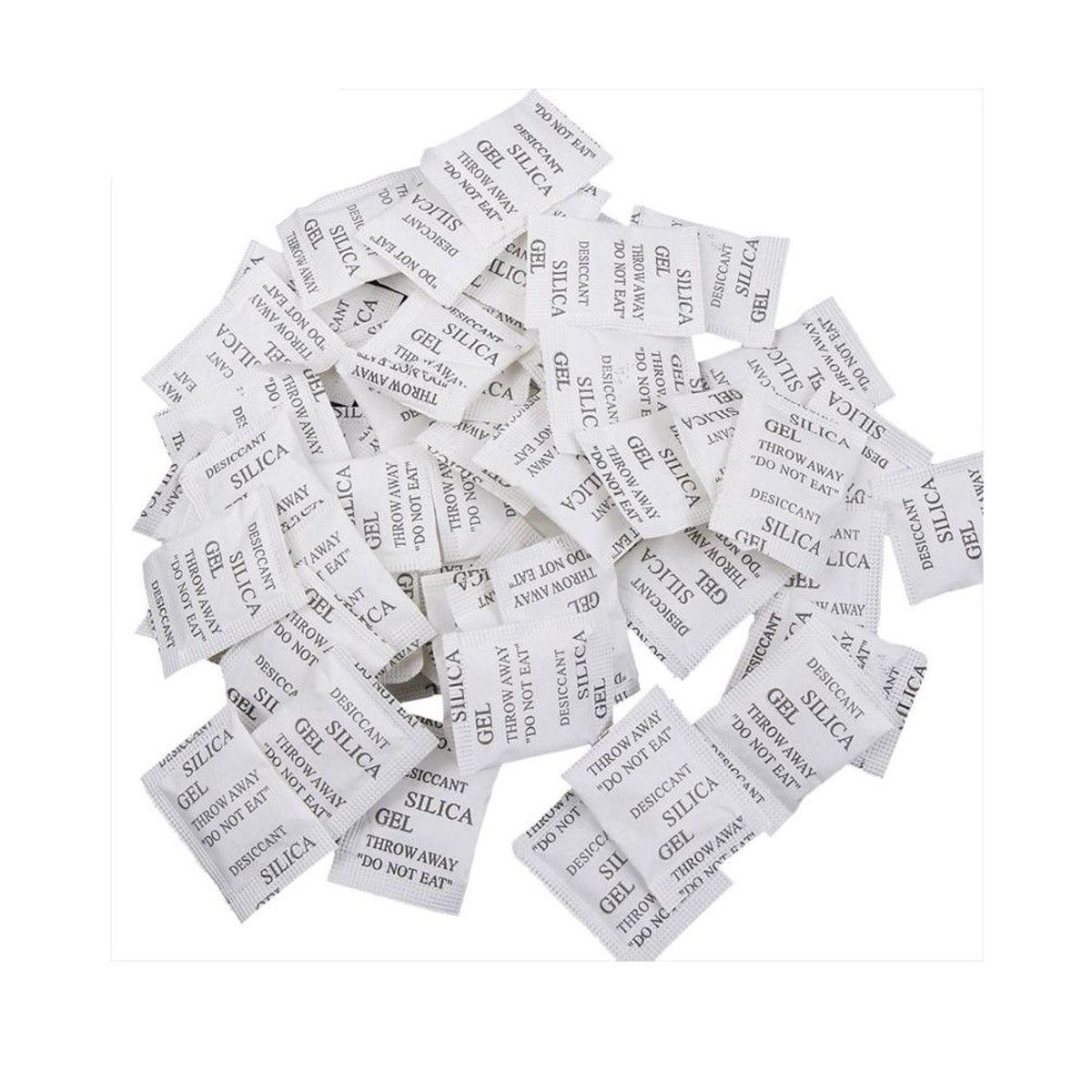 GENERICO - Silica Gel de 3gr pack de 100 sobres pack sellado