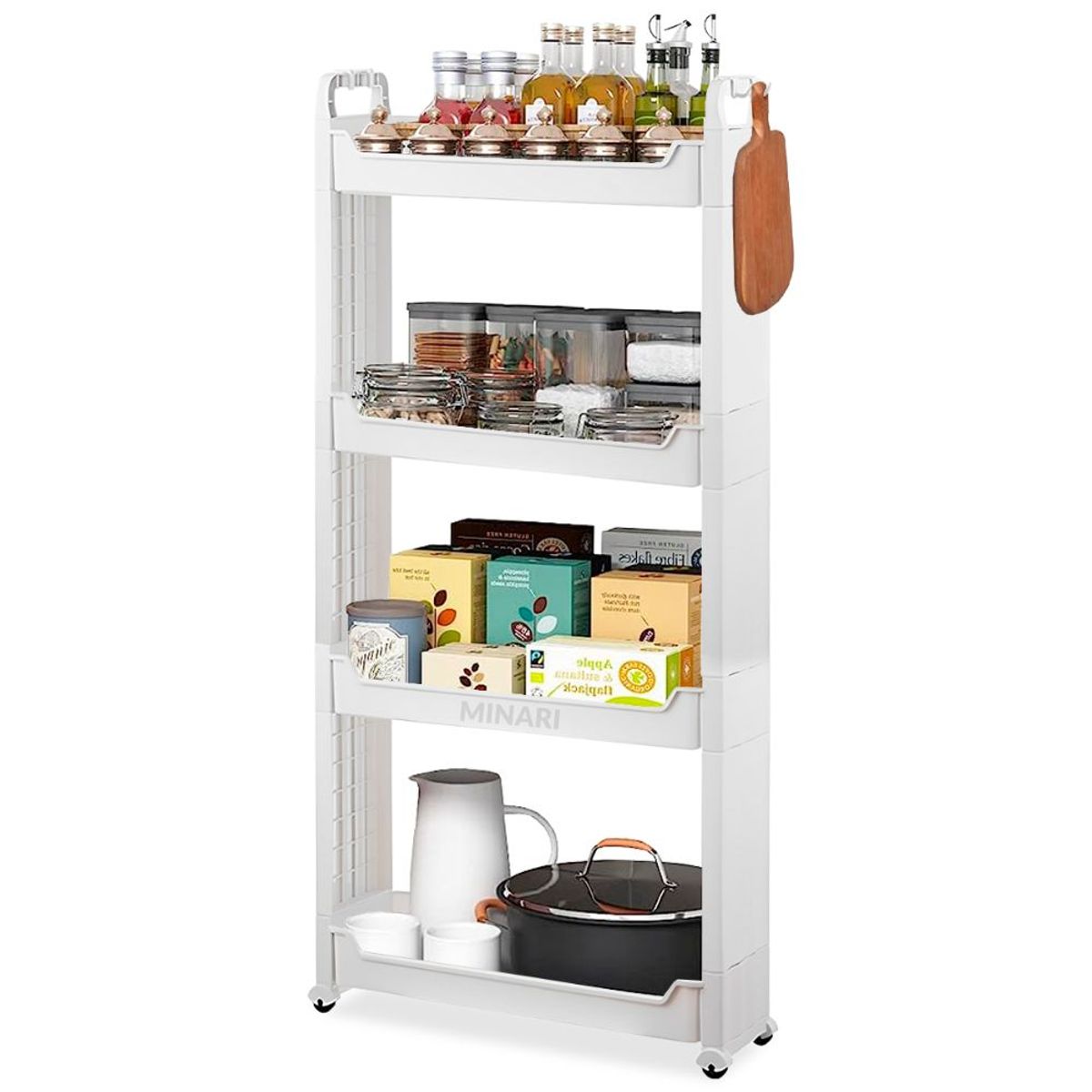 MINARI - Estante Organizador de Cocina Condimentero Ahorrador de Espacio BL 99V