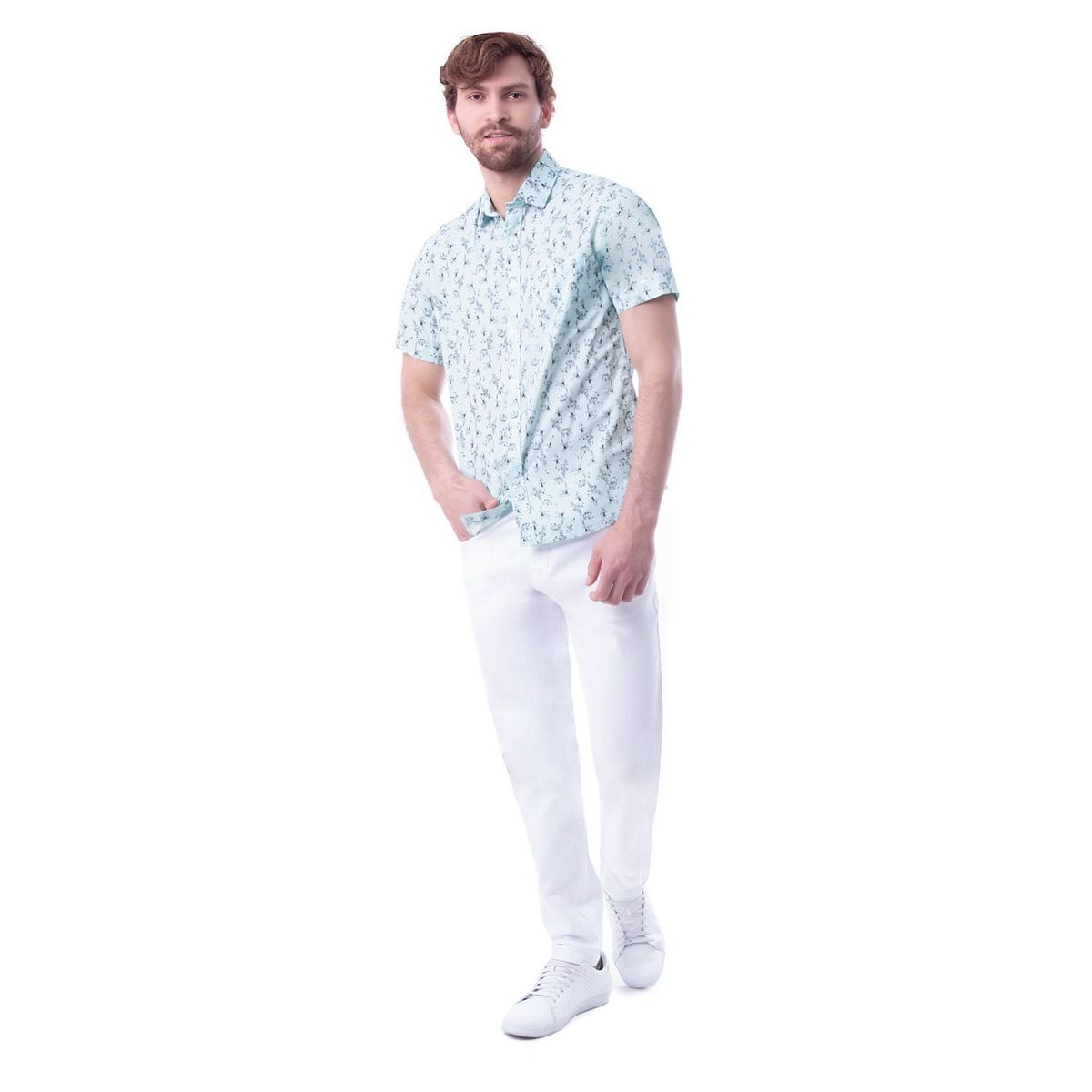 PIONIER - Pantalon Moda Drill Stretch Hombre Vinicius