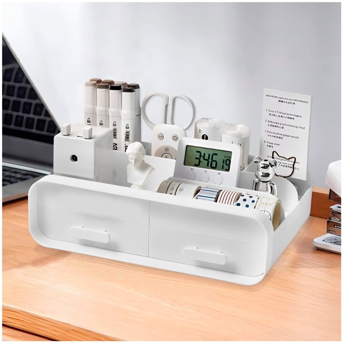 MINARI - Organizador de Escritorio Oficina Papelería BL N162