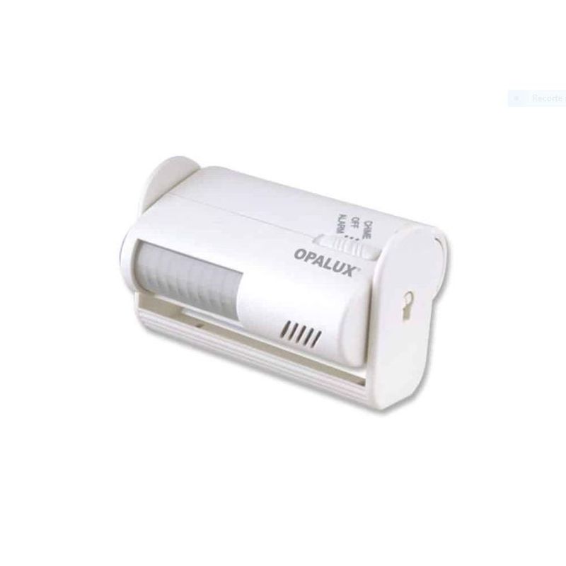OPALUX - Sensor de Movimiento con AlarmaTimbre ST-96 OPALUX