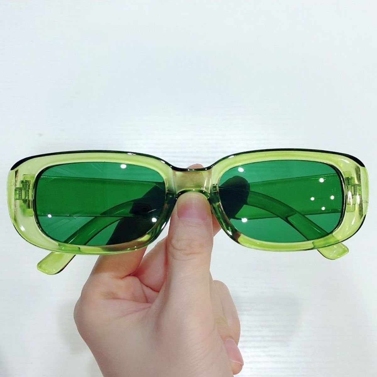 LA TIENDA 88 JOYAS Y ACCESORIOS - La Tienda 88 - Lentes De Sol Mujer Aesthetic Verde - Accesorios