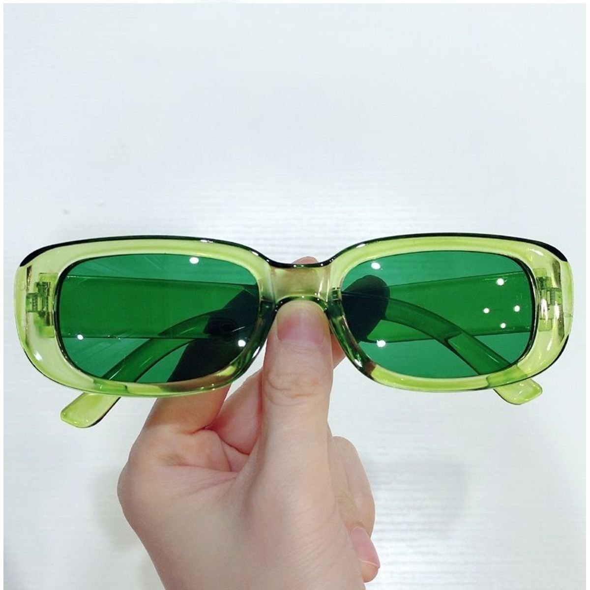 LA TIENDA 88 JOYAS Y ACCESORIOS - La Tienda 88 - Lentes De Sol Mujer Aesthetic Verde - Accesorios