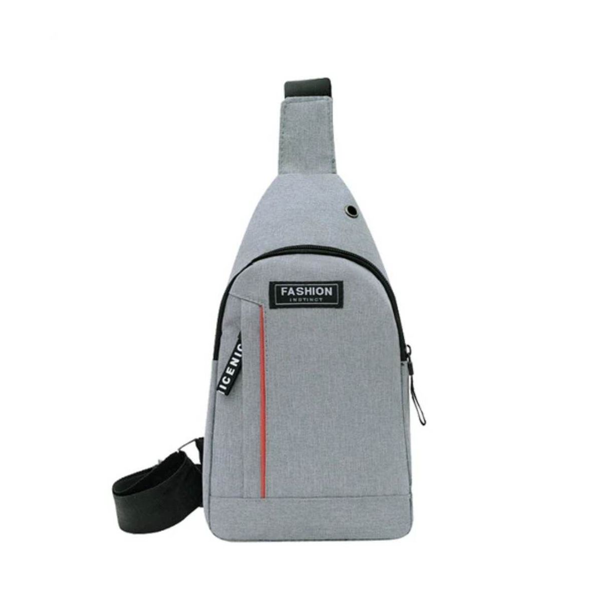 GENERICO - Pechera Mochila Morral de Hombre Morral de Accesorios Gris