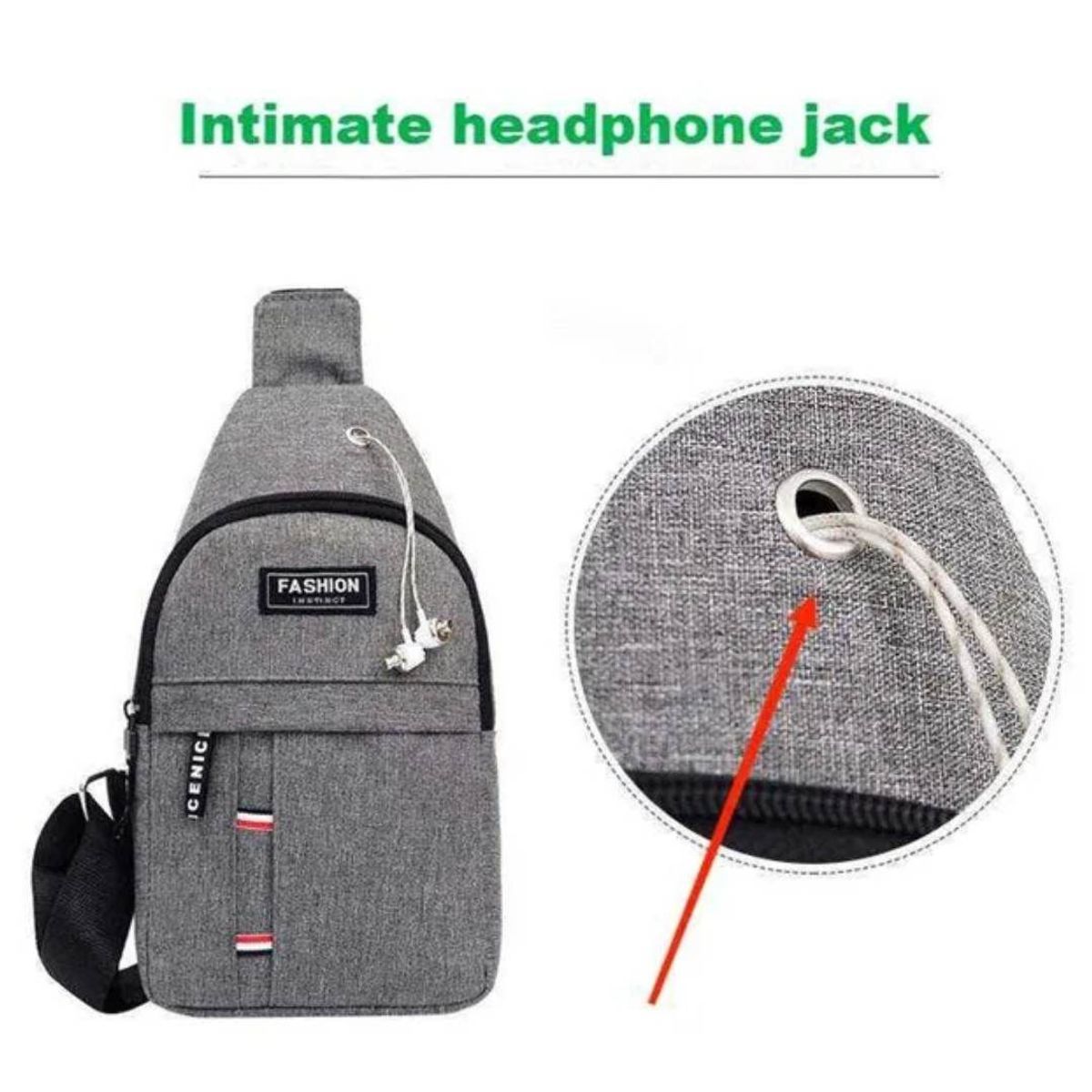 GENERICO - Pechera Mochila Morral de Hombre Morral de Accesorios Azul