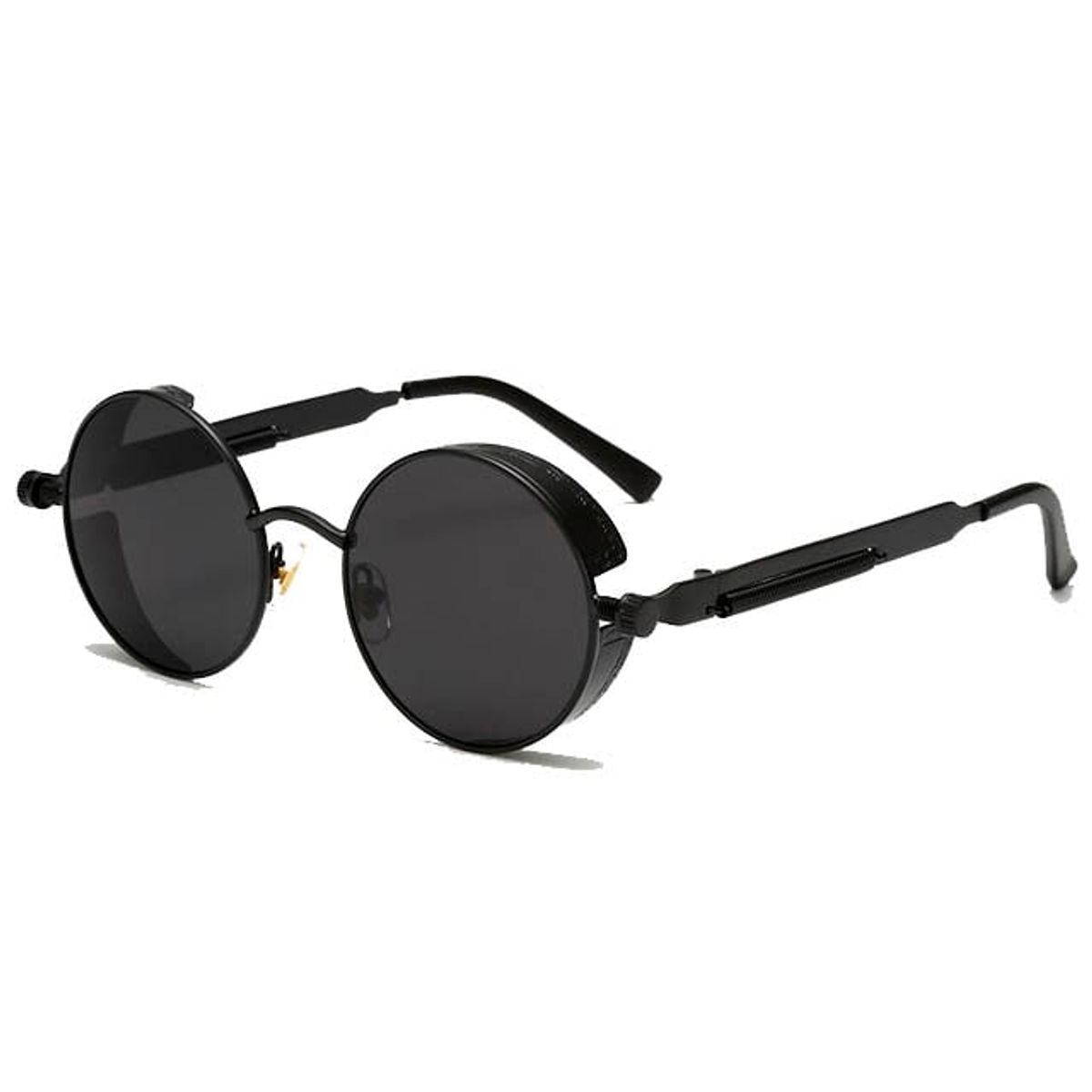LA TIENDA 88 JOYAS Y ACCESORIOS - La Tienda 88 - Lentes De Sol Steampunk Redondos - Negro