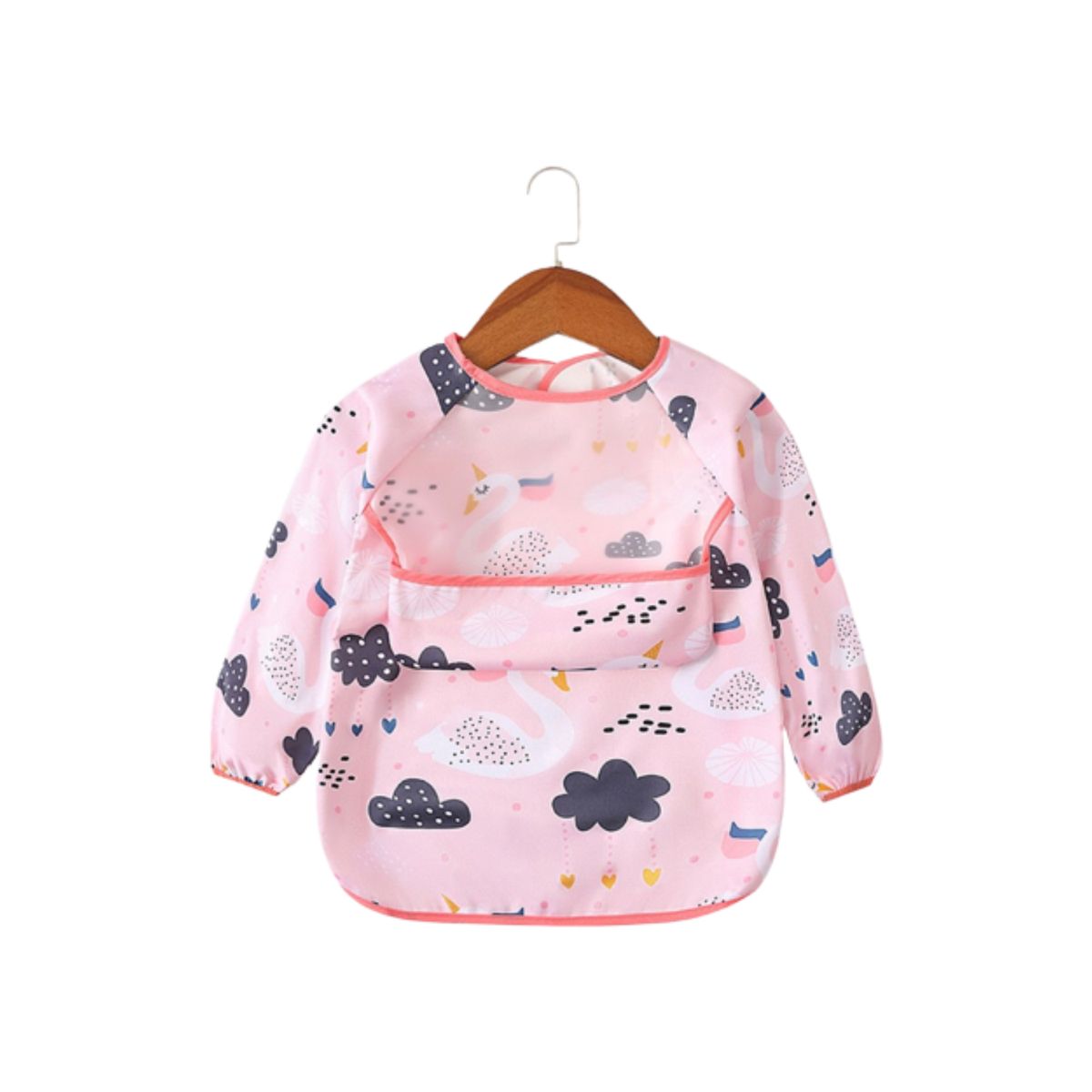 GENERICO - Babero Impermeable 18 a 24 meses Cisne