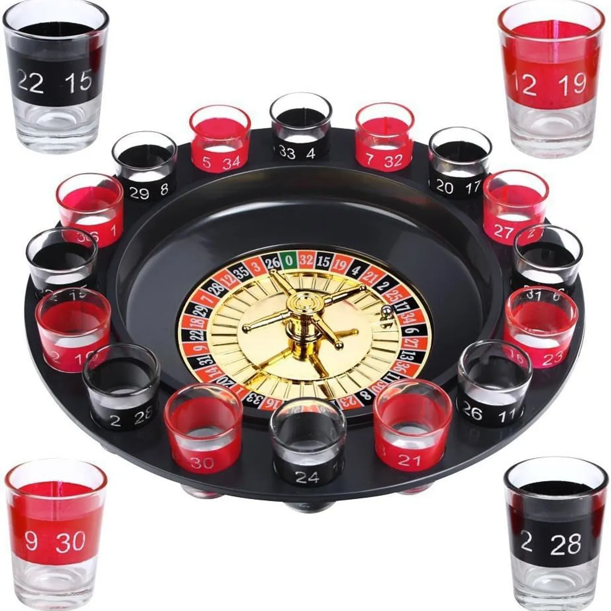 GENERICO - Juego de ruleta shot  Juegos para adultos fiestas