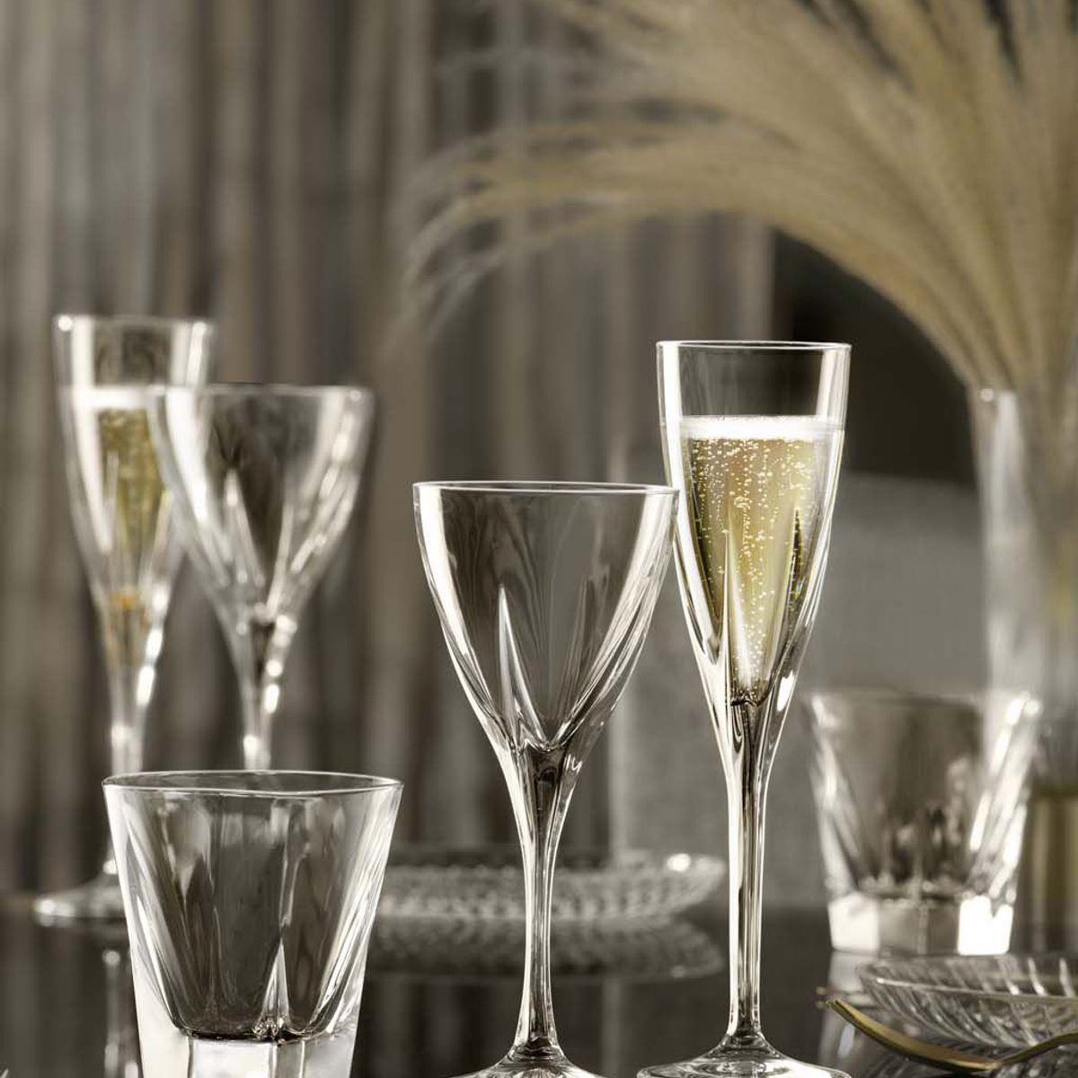 RCR - Set de Copas x 06 Champagne 17CL. RCR - Hecho en Italia