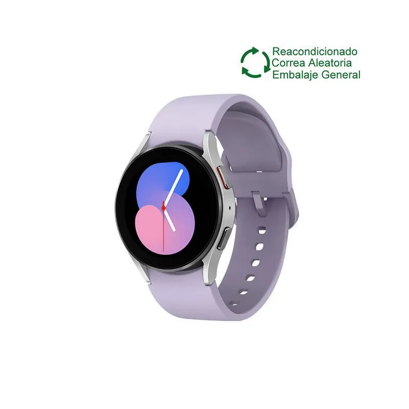 SAMSUNG - Samsung Galaxy Watch 5 40mm BT Plata Reacondicionado(NO NUEVO)