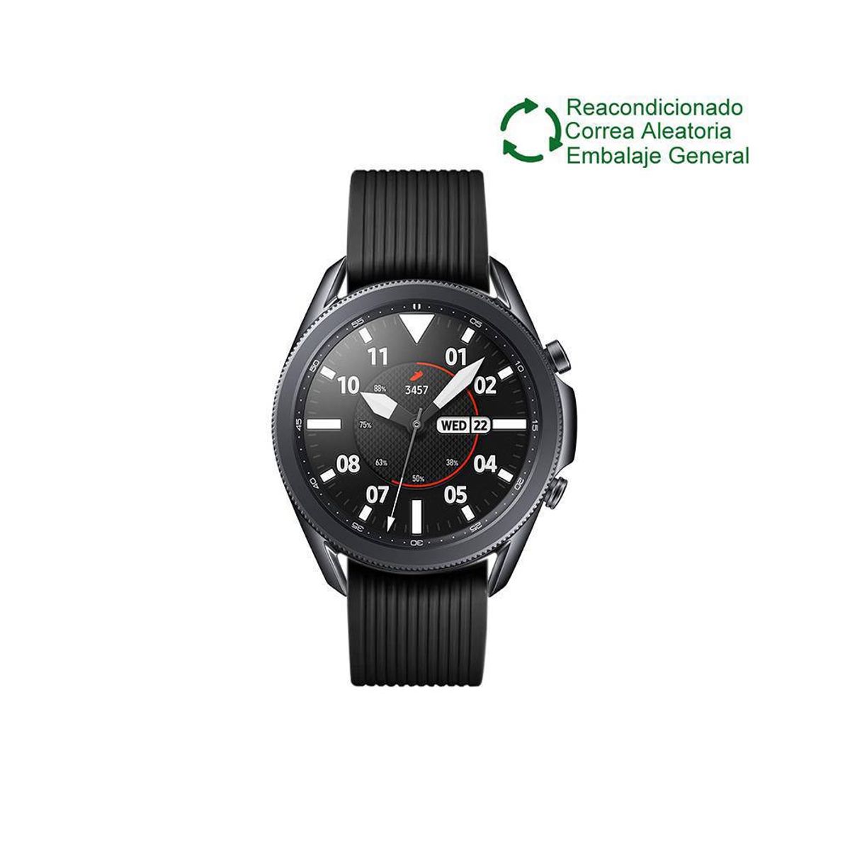 SAMSUNG - Samsung Galaxy Watch 3 45mm BT Negro Reacondicionado SemiNuevo