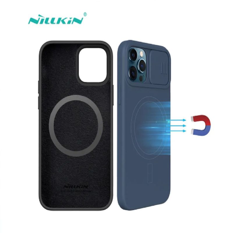 OTTOWARE - CAMSHIELD SILKY MAGNETIC SILICONE IPHONE 12 PRO MAX