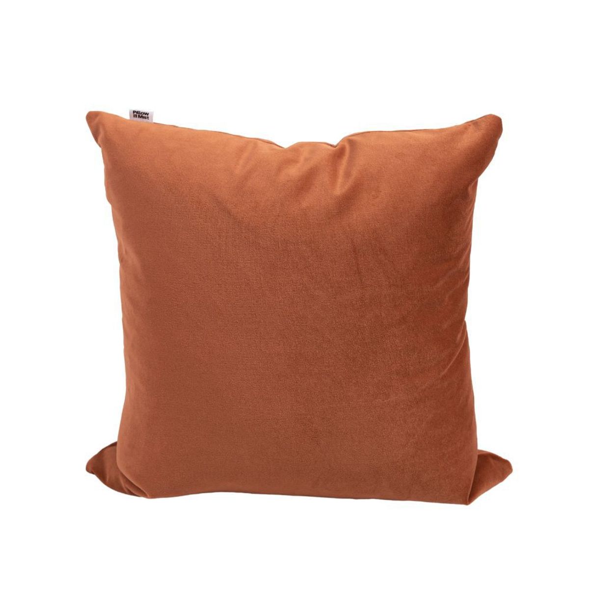 PILLOW & MIST - Funda de cojín Terracota Velvet 45 x 45 cm