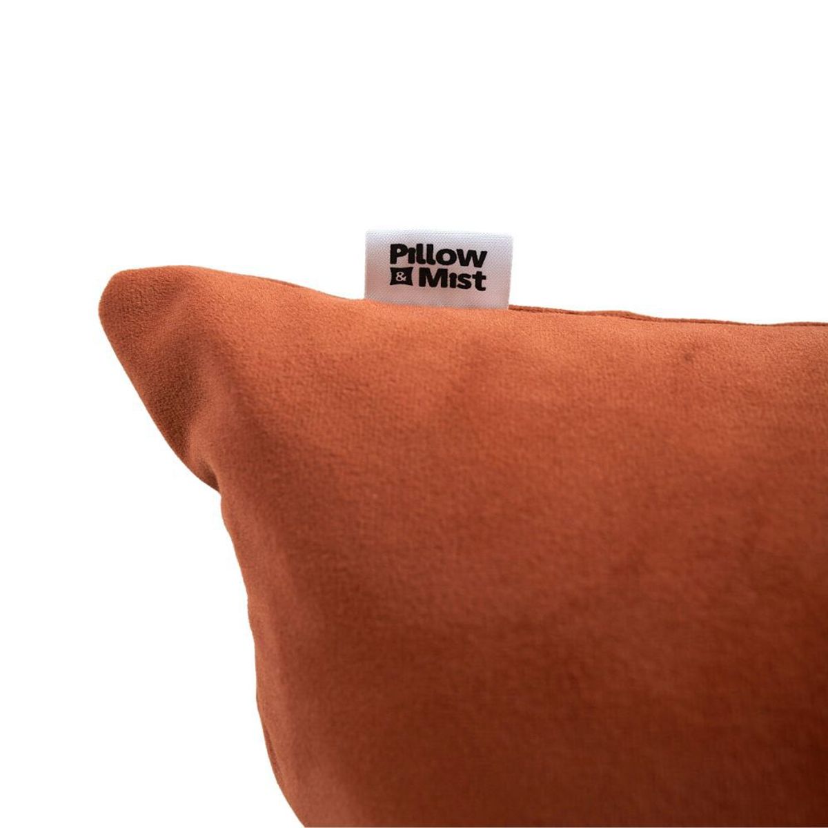 PILLOW & MIST - Funda de cojín Terracota Velvet 45 x 45 cm