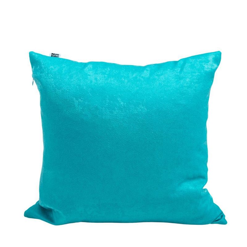 PILLOW & MIST - Funda de cojín Turqoise Velvet 45 x 45 cm