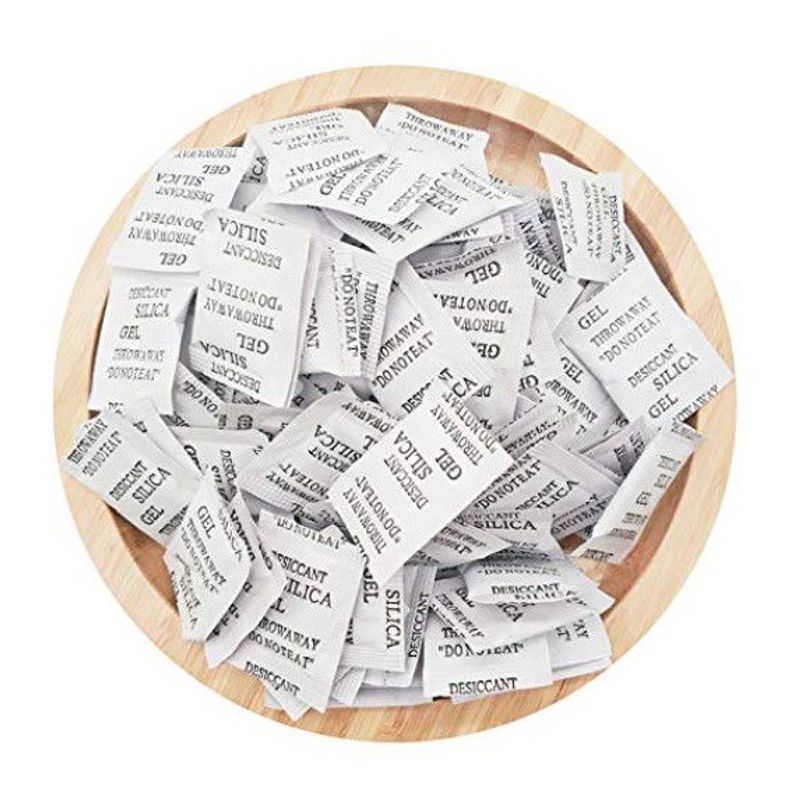GENERICO - Silica Gel pack de 2gr de 100 sobres sellado