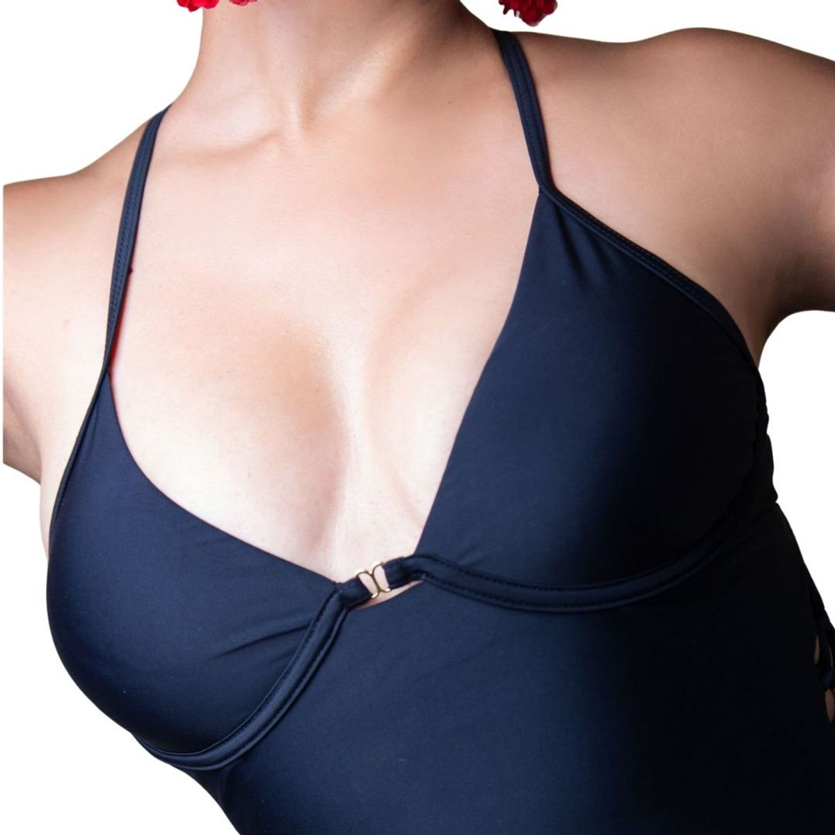 LIMA BIKINI - Ropa De Baño Entera Mujer tiras al costado Lima Bikini
