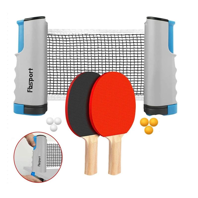 GENERICO - Raqueta De Ping Pong Malla  Estuche  Raquetas