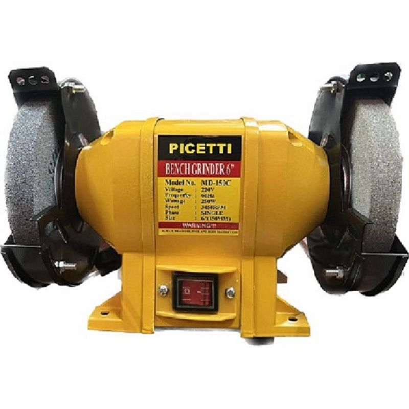 PICETTI - Esmeril de banco eléctrico 6 250W PICETTI