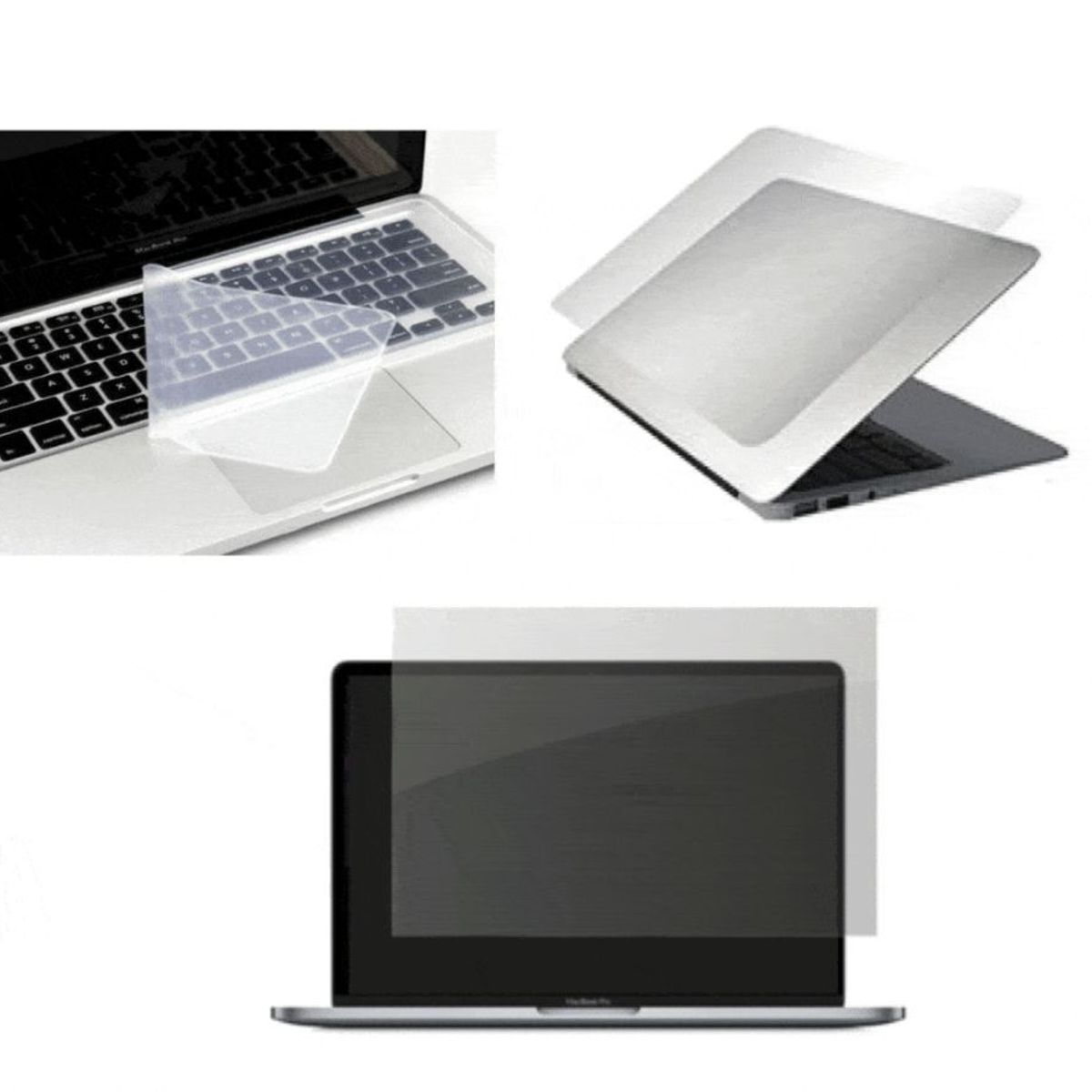 GENERICO - Protector para Laptop Teclado Pantalla  y Tapa Skin 15.6 pulgadas