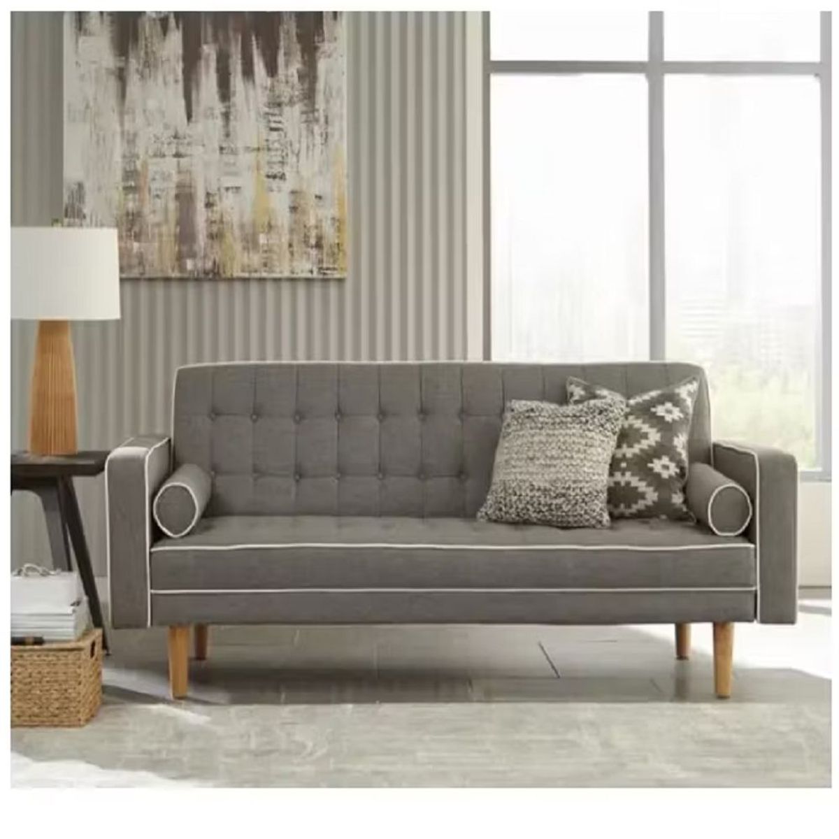 MOBILIARI - Sofa Cama Mattan Gris