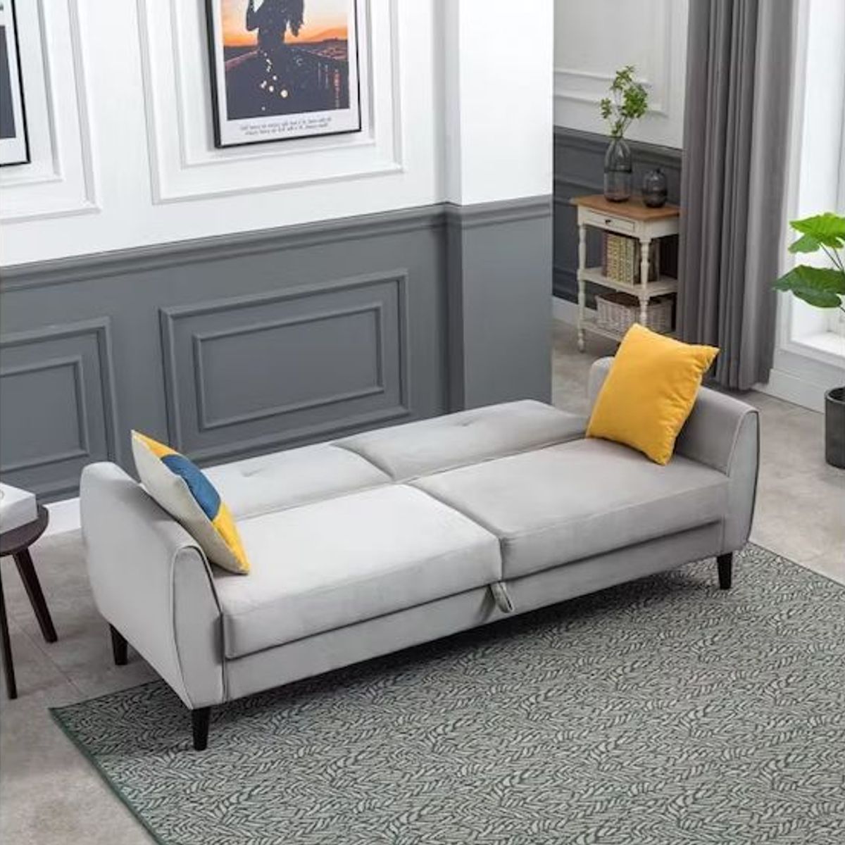 MOBILIARI - Sofa Cama Kramp Gris Claro