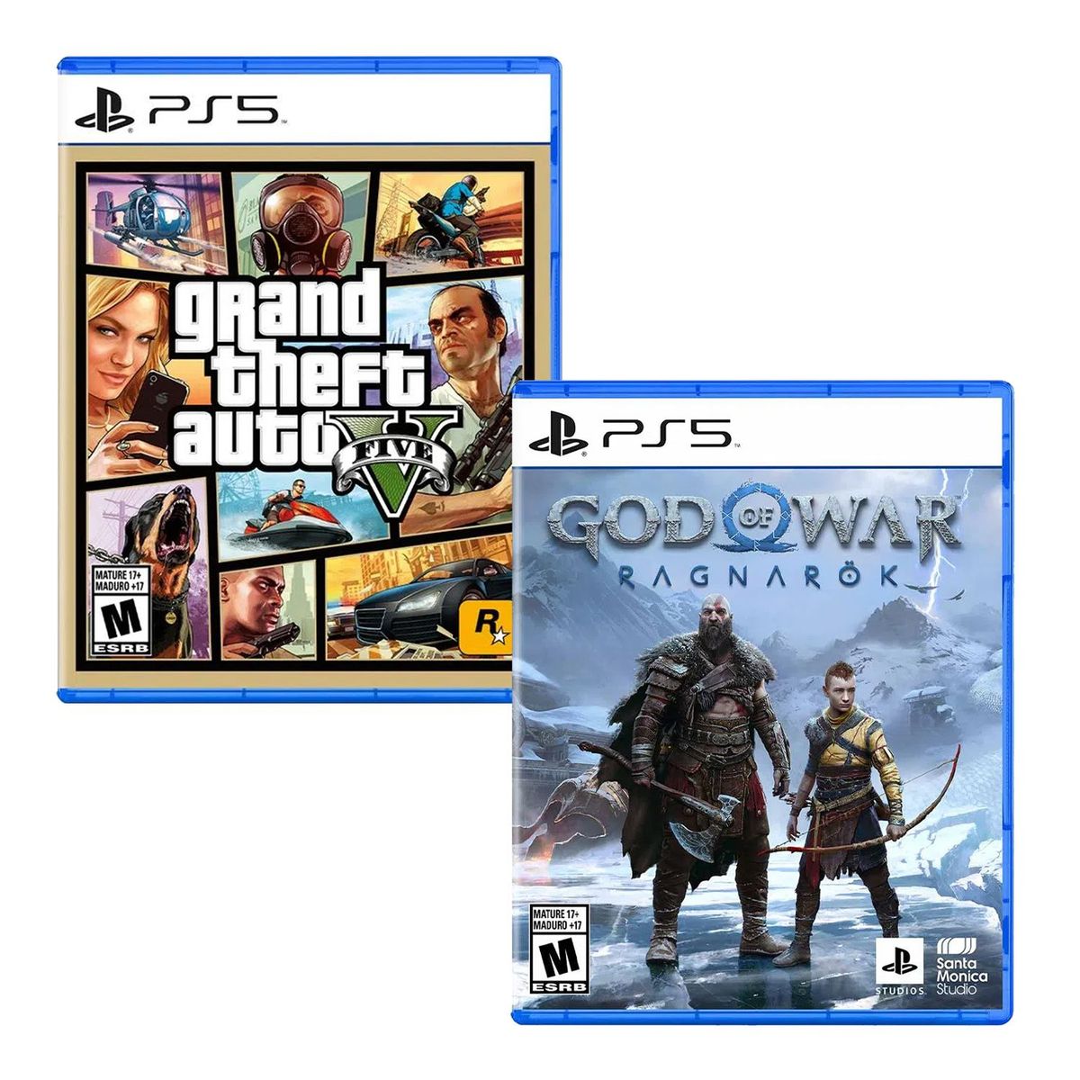 SONY - Grand Theft Auto V - God of War Ragnarok PS5