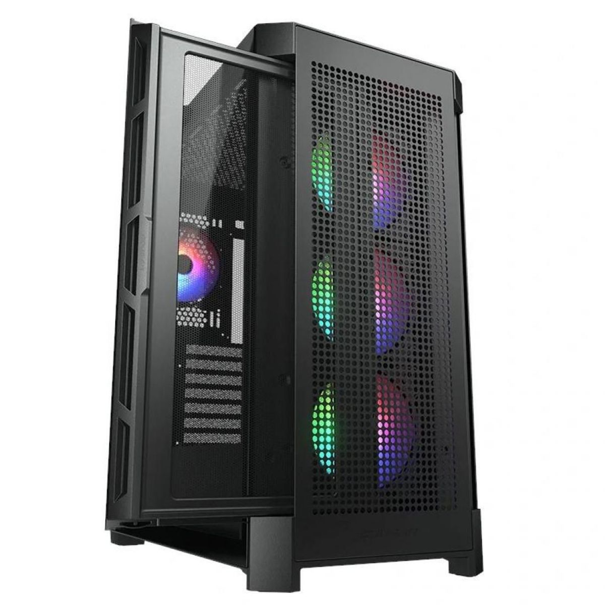 COUGAR - Case Gamer Cougar AirFace PRO RGB Negro ATX Mid Tower sin fuente