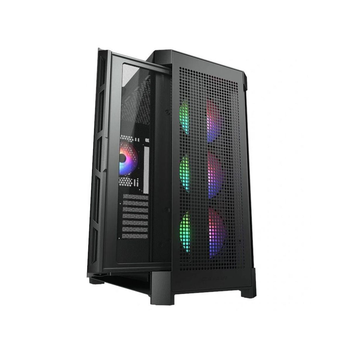 COUGAR - Case Gamer Cougar AirFace PRO RGB Negro ATX Mid Tower sin fuente