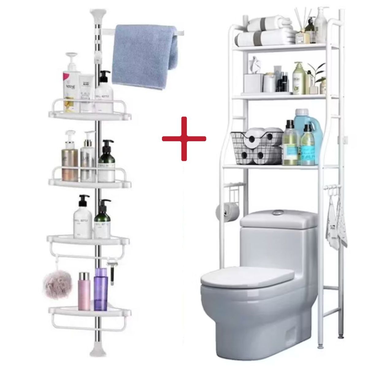 OEM - Combo Organizador de Baño  Esquinero