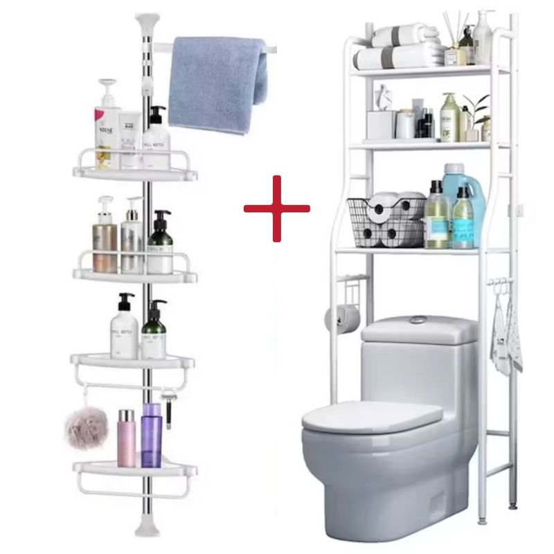 OEM - Combo Organizador de Baño  Esquinero