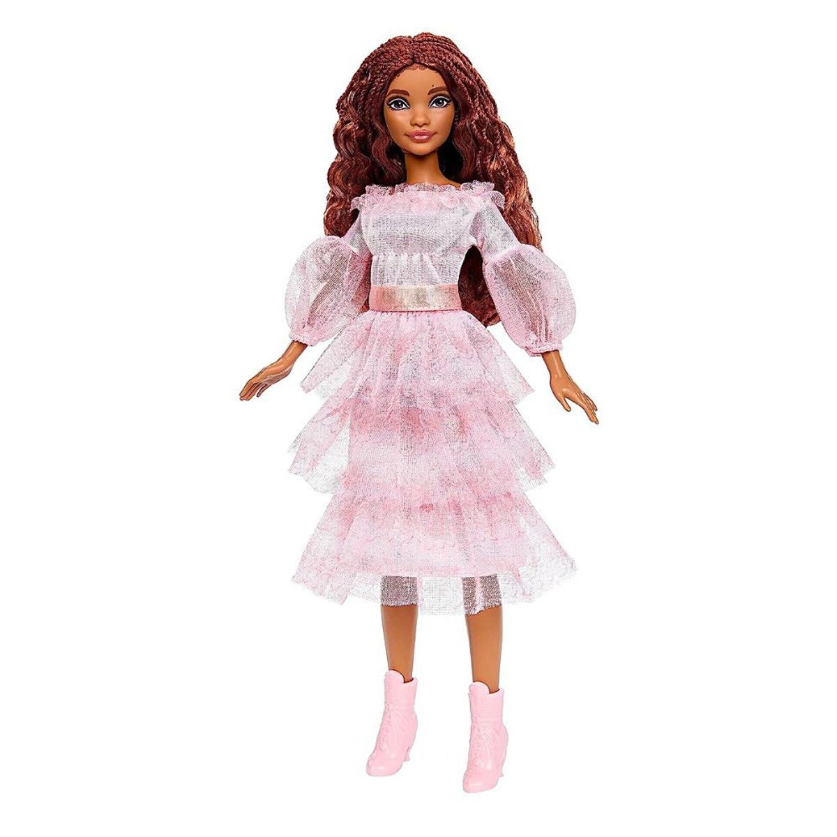 MATTEL - Muñeca Mattel Ariel con Vestido Rosado La Sirenita Live Action