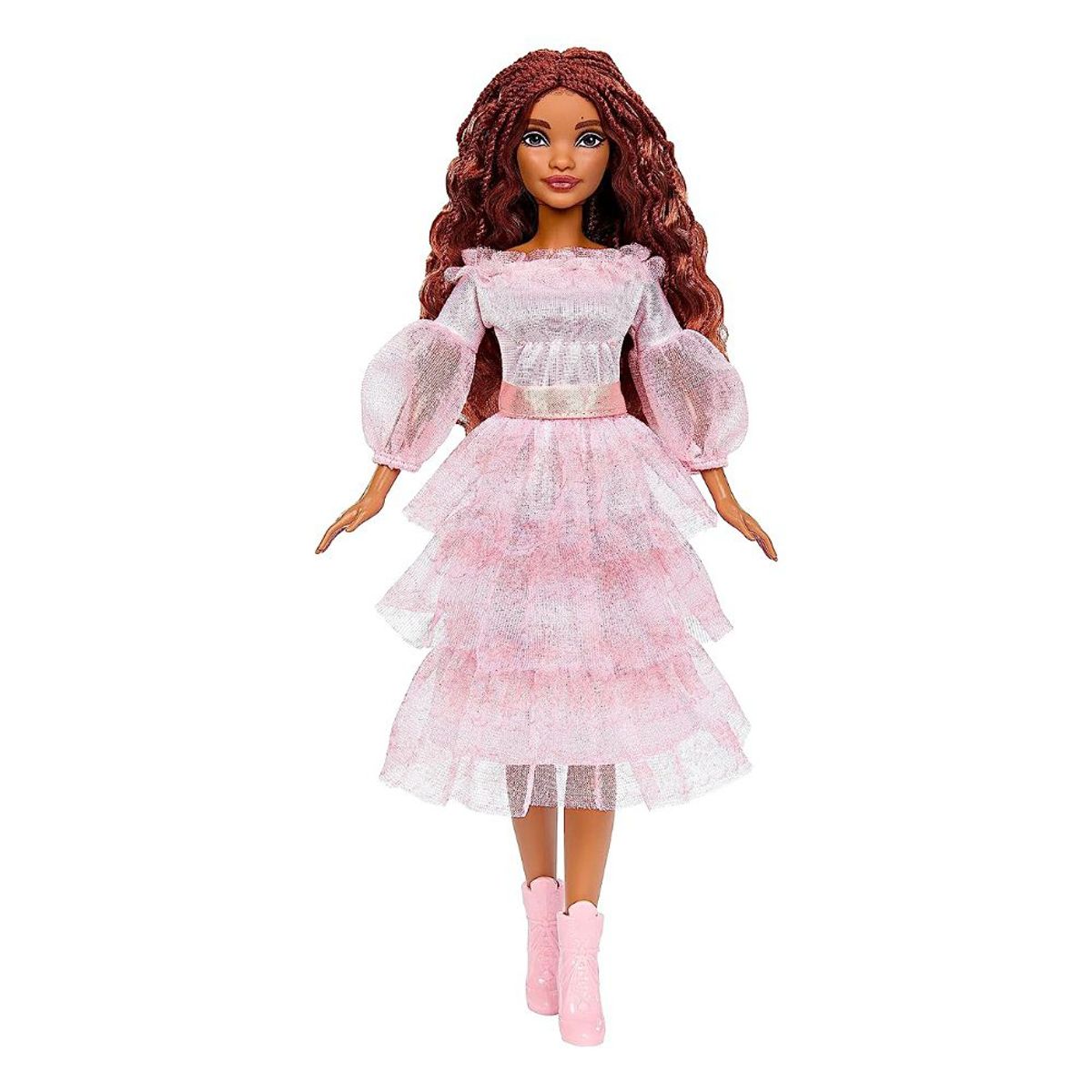 MATTEL - Muñeca Mattel Ariel con Vestido Rosado La Sirenita Live Action