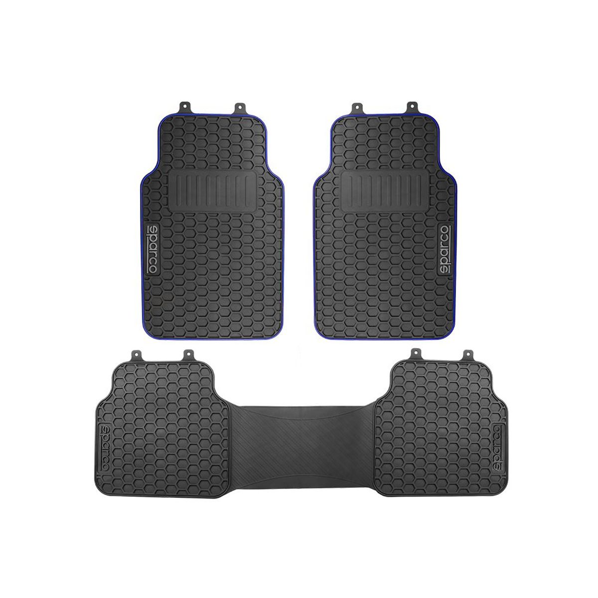 SPARCO - Piso Alfombra Sparco Auto Camioneta Spf500bl