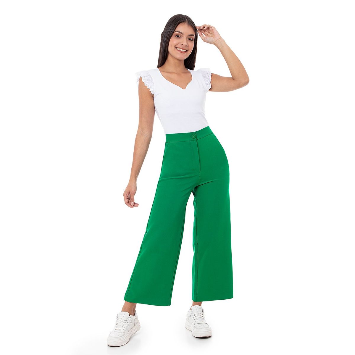 PIONIER - Pantalon Moda Popelina VanishaS Mujer