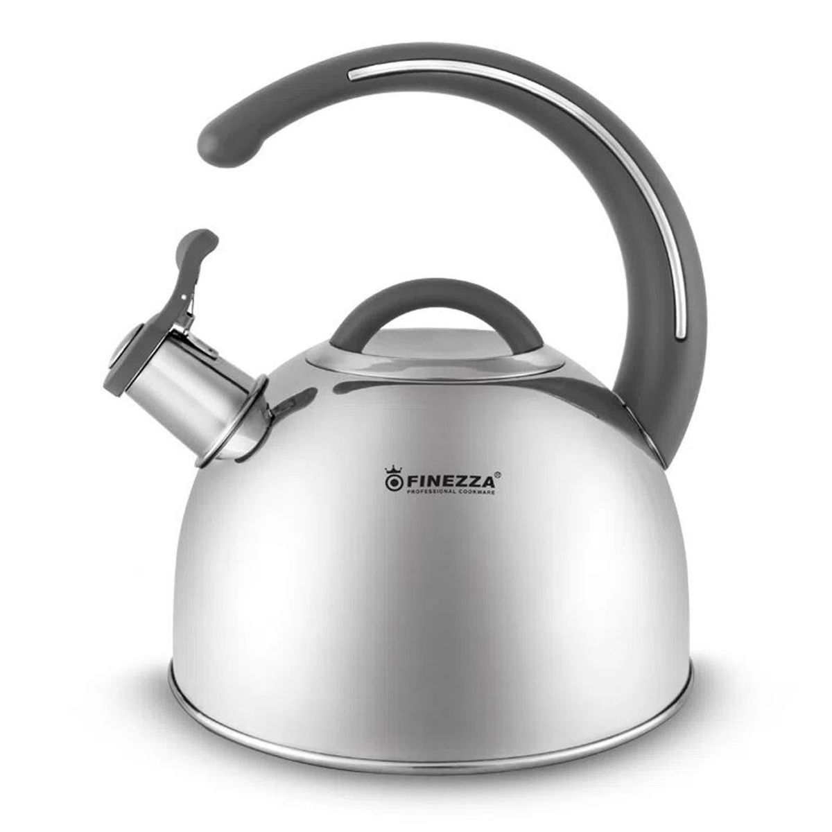 FINEZZA - Tetera de Acero 3.0 Litros FF-T0048 Gris