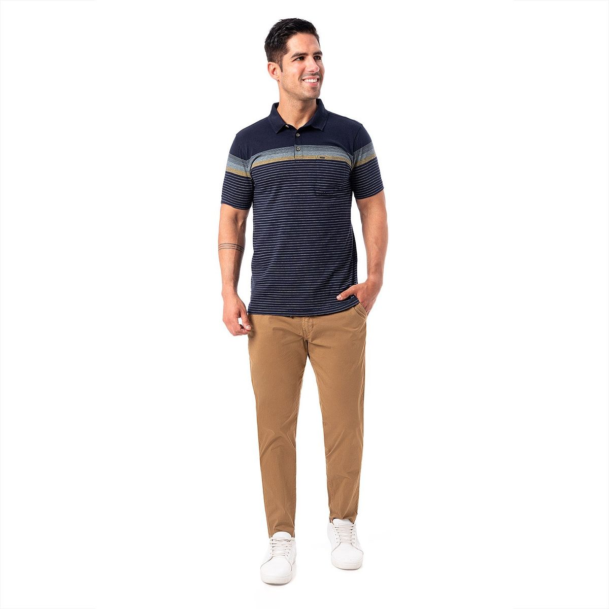 PIONIER - Pantalon Moda Tafeta Dimitrhi Hombre