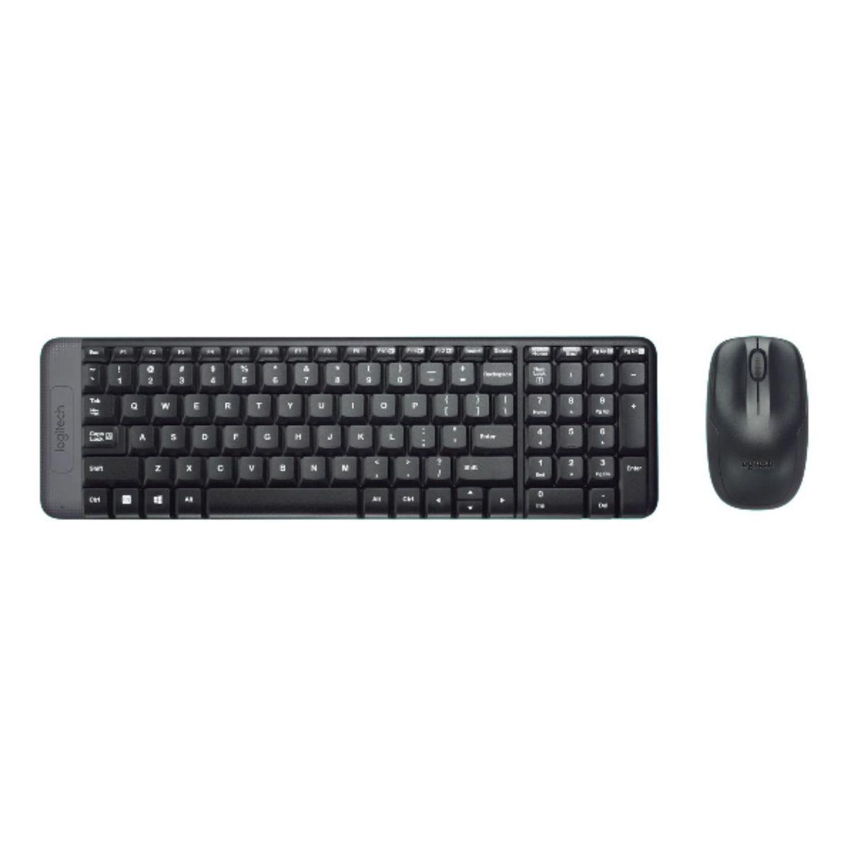 LOGITECH - Logitech Mk220 Teclado y Mouse Inalambrico Usb Sp Color Negro