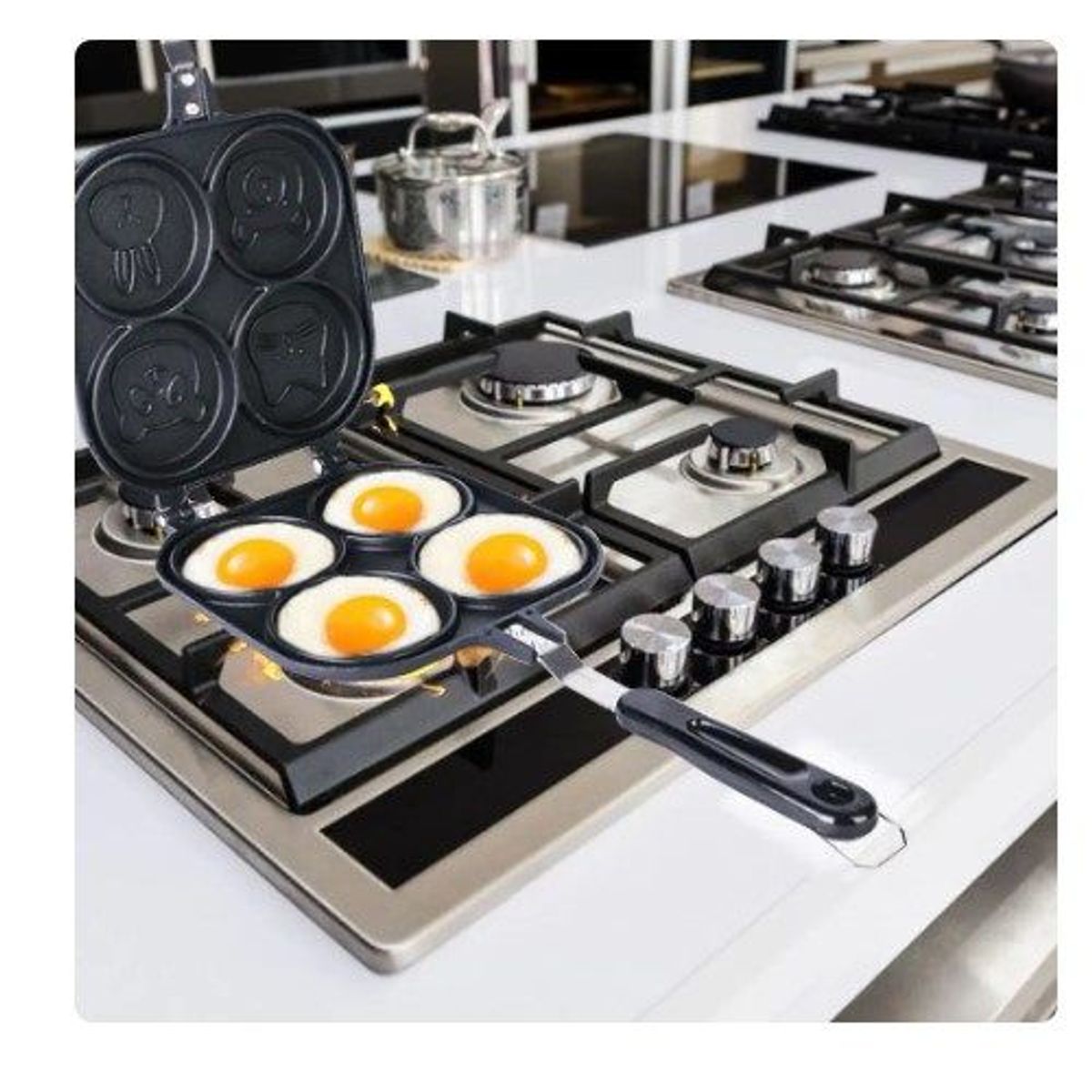 GENERICO - Sartén antiadherente para pankeke con diseño kawaii