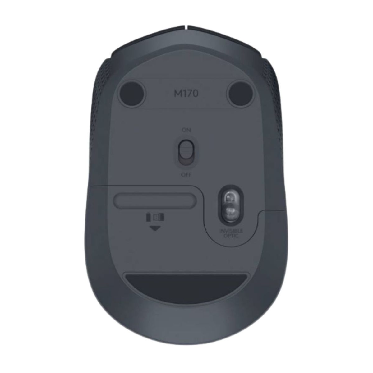 LOGITECH - Logitech M170 Mouse Wireless Usb Black 910-004940