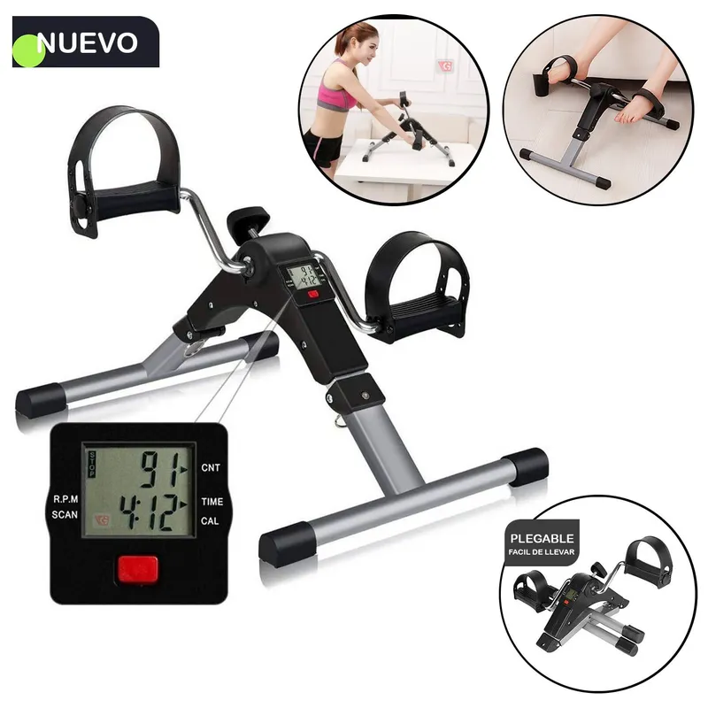GETHEX - Mini Ejercitador Digital de Pedal Piernas y Brazos